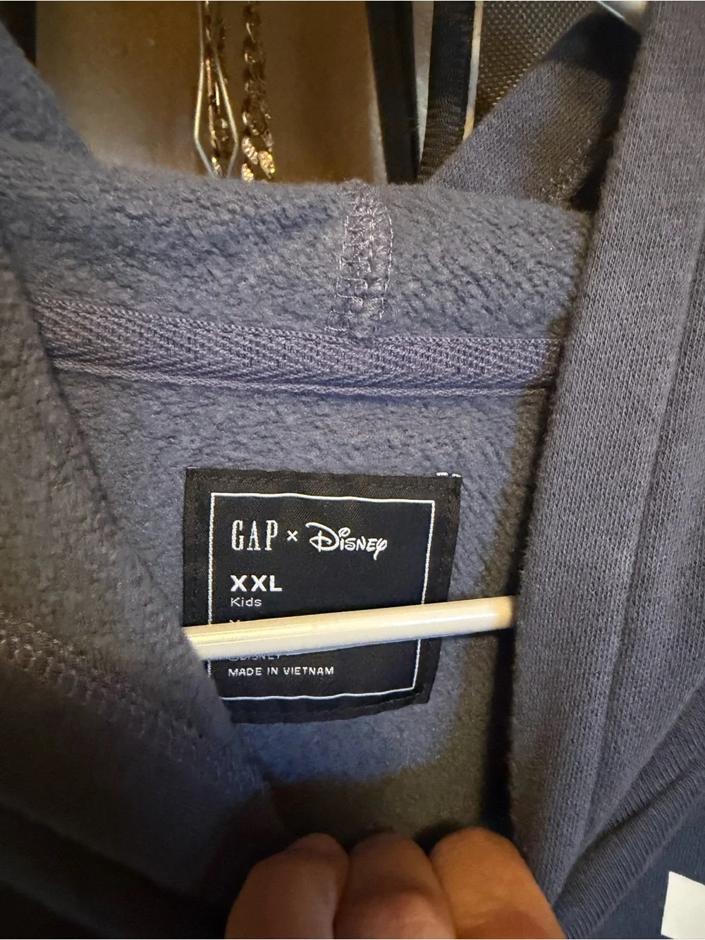 GAP Kids Gray Mickey Mouse Pullover Hoodie